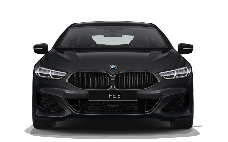 キドニー・グリルも黒に統一