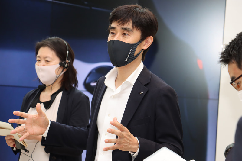 インフィニティ グローバルデザイン担当シニア・デザイン・ダイレクター 中村泰介氏