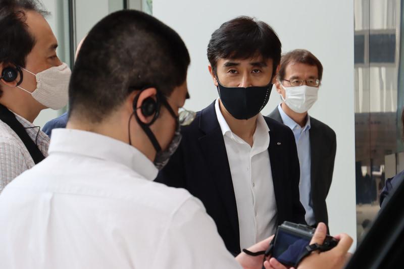 新しいQX60ではユーザーからのリクエストを受け、SUV的なスタンス感、筋肉質な雰囲気を高めたと中村氏