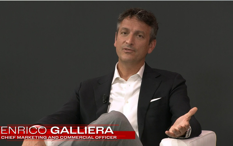 フェラーリS.p.A CMO（最高マーケティング責任者） 兼 CCO（最高商業責任者）のエンリコ・ガレリア氏