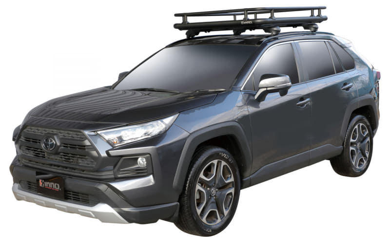 バスケットスタイルにするオプション「INA515用レールキット」の装着例。あおりの高さは固定に適した104mm