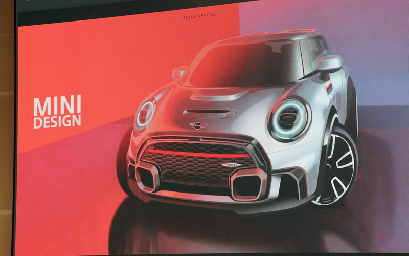 ジョンクーパーワークスのデザインスケッチ