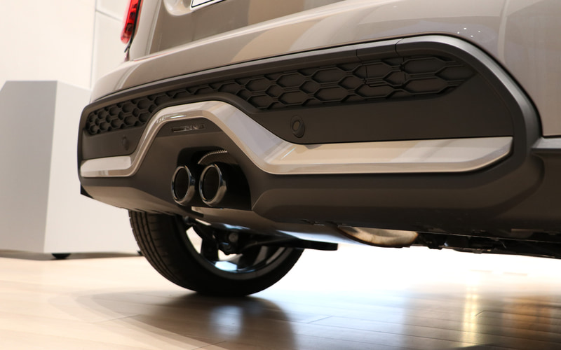 スポーティに仕上げたリアまわり