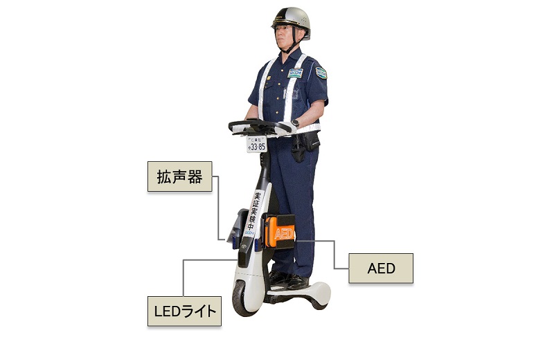 歩行領域EV（警備実証用モデル）概要