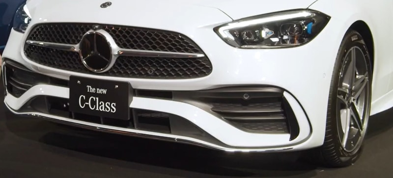 AMGラインのフロントグリル