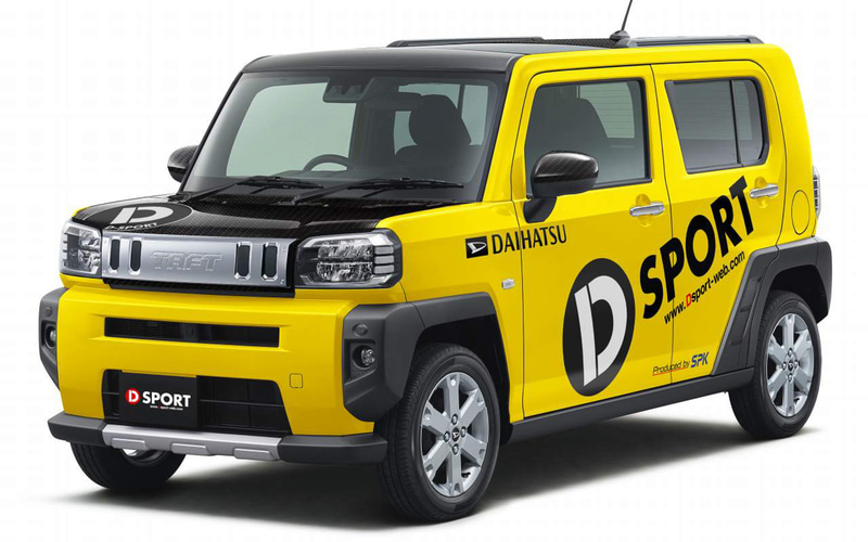 ダイハツ「タフト」イメージデモカー