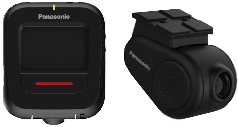 右が別途販売されるリアカメラ。本体は特約に含まれるため貸与の無償修理対象だが、リアカメラはオプションのため購入する必要がある