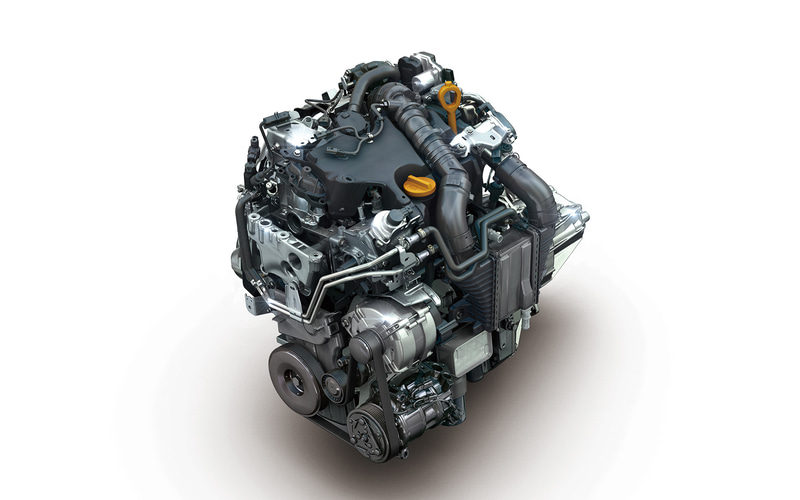 直列4気筒SOHC 1.5リッター直噴ディーゼルターボ「K9K」型エンジン