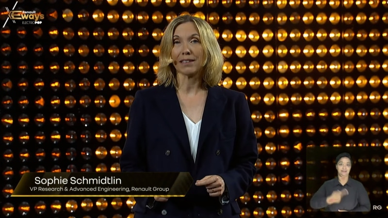 ルノー・グループのリサーチ＆アドバンスドエンジニアリング担当VP Sophie Schmidtlin氏