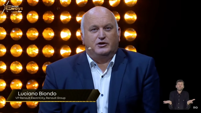 ルノー・グループのルノー・エレクトリシティ VP Luciano Biondo氏