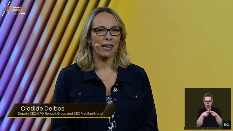 ルノー・グループの副CEOであり、MobilizeブランドのCEOを務めるClotilde Delbos氏