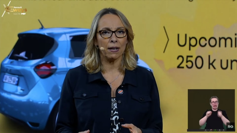 Delbos氏のプレゼンテーションの様子