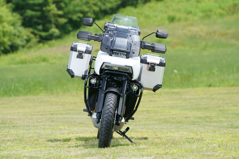 パン アメリカ 1250 スペシャルへのパニアケース装着例