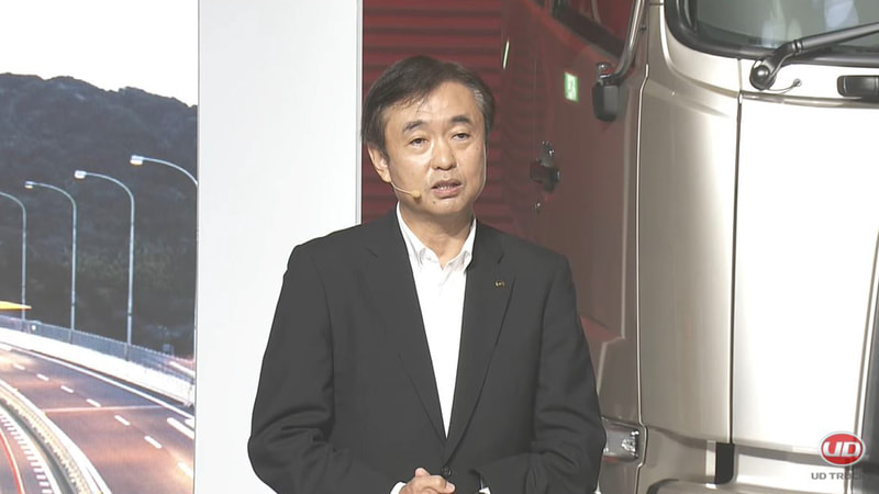 UDトラックス株式会社 代表取締役社長 酒巻孝光氏