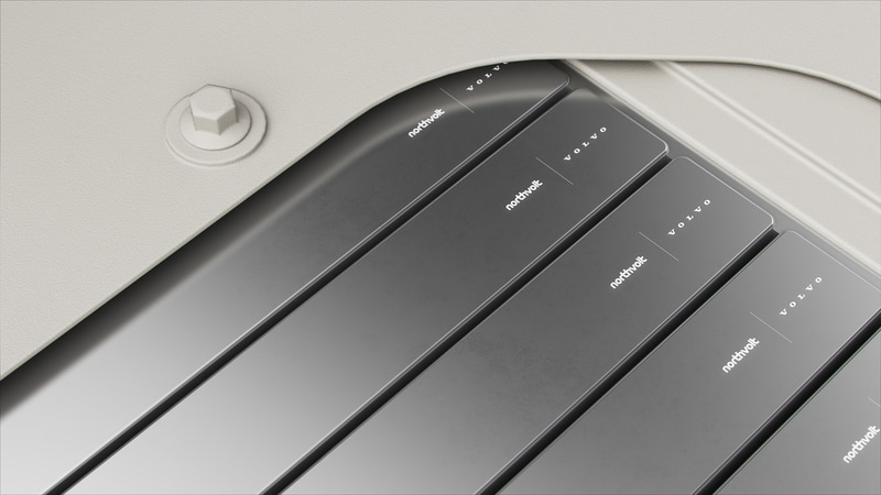 フラットなバッテリパックを採用