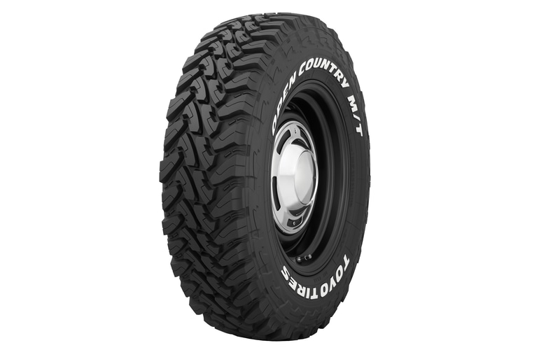 OPEN COUNTRYシリーズは、SUVをターゲットとしたTOYO TIRESの主力ブランド。国際的なレースで装着車両が数々の優秀な成績を修めるなど、耐久性や耐外傷性を高次元で両立。また、最近はアウトドアやファッション志向のユーザーの間で、タイヤ側面の商品名とブランドロゴを白文字で立体的に表記した「ホワイトレター」が好評という