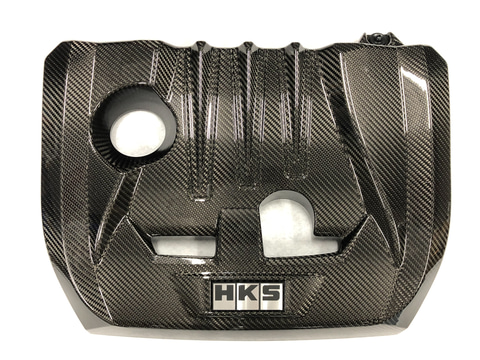 HKS、GR ヤリスのエンジンルームを彩るドライカーボン製「エンジン