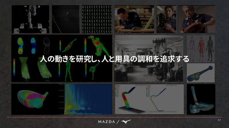 ミズノの商品開発に共通する思想