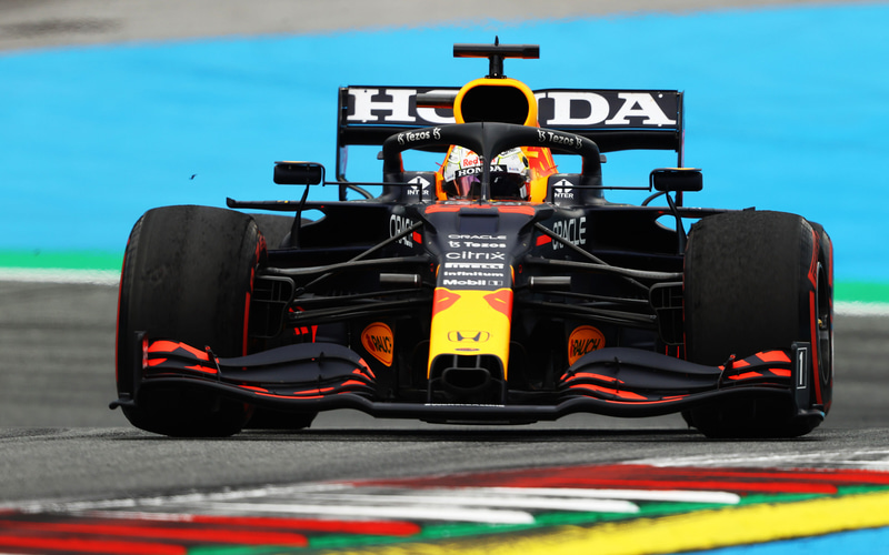 ポールポジションを獲得したマックス・フェルスタッペン選手（33号車 レッドブル・レーシング・ホンダ） （C）Getty Images / Red Bull Content Pool