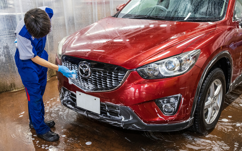 樹脂部分は特に念入りに