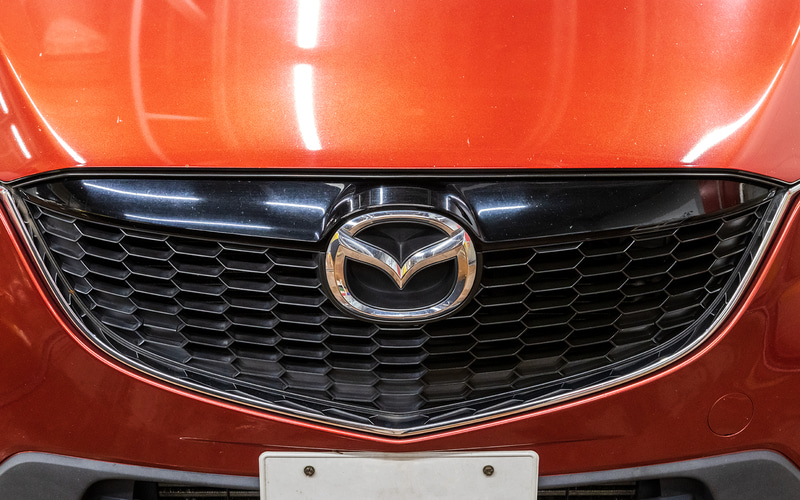 グリルも半分だけ処理。どっちが施工済みか一目瞭然だよね！