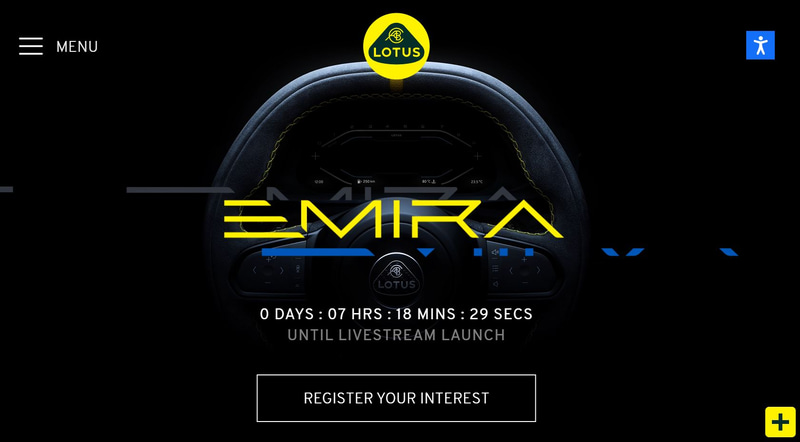 英国Lotus Cars（ロータスカーズ）のロータス公式Webサイト