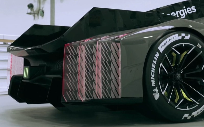 リアのテールランプ