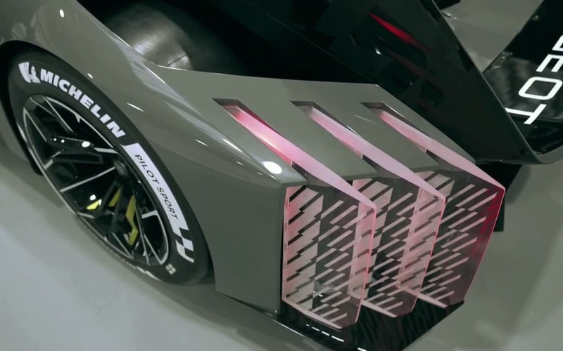 リアのテールランプ