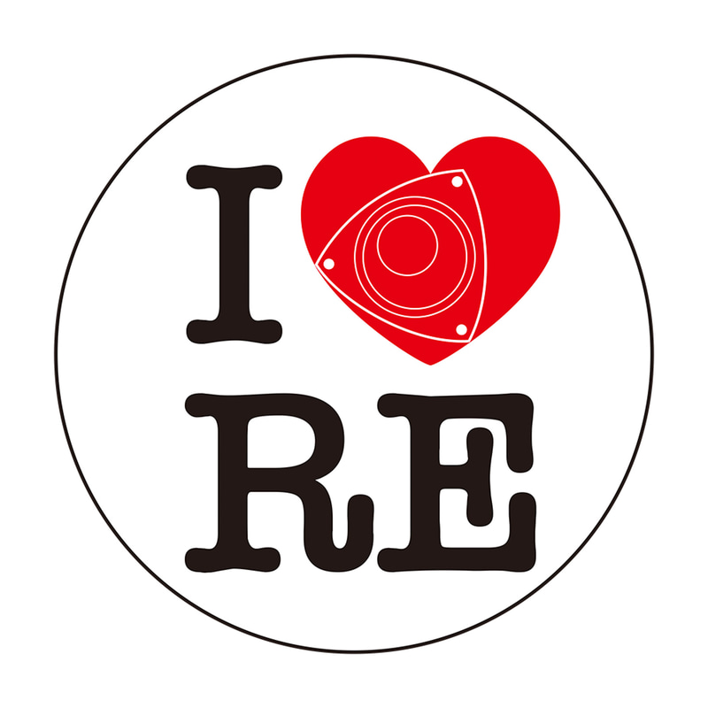 I LOVE REステッカー
