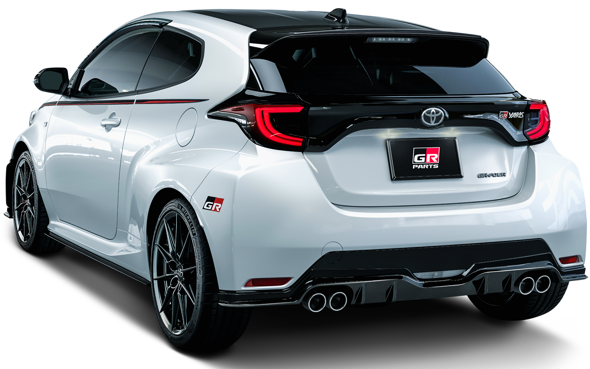 GR スポーツサイドバイザーの装着イメージ