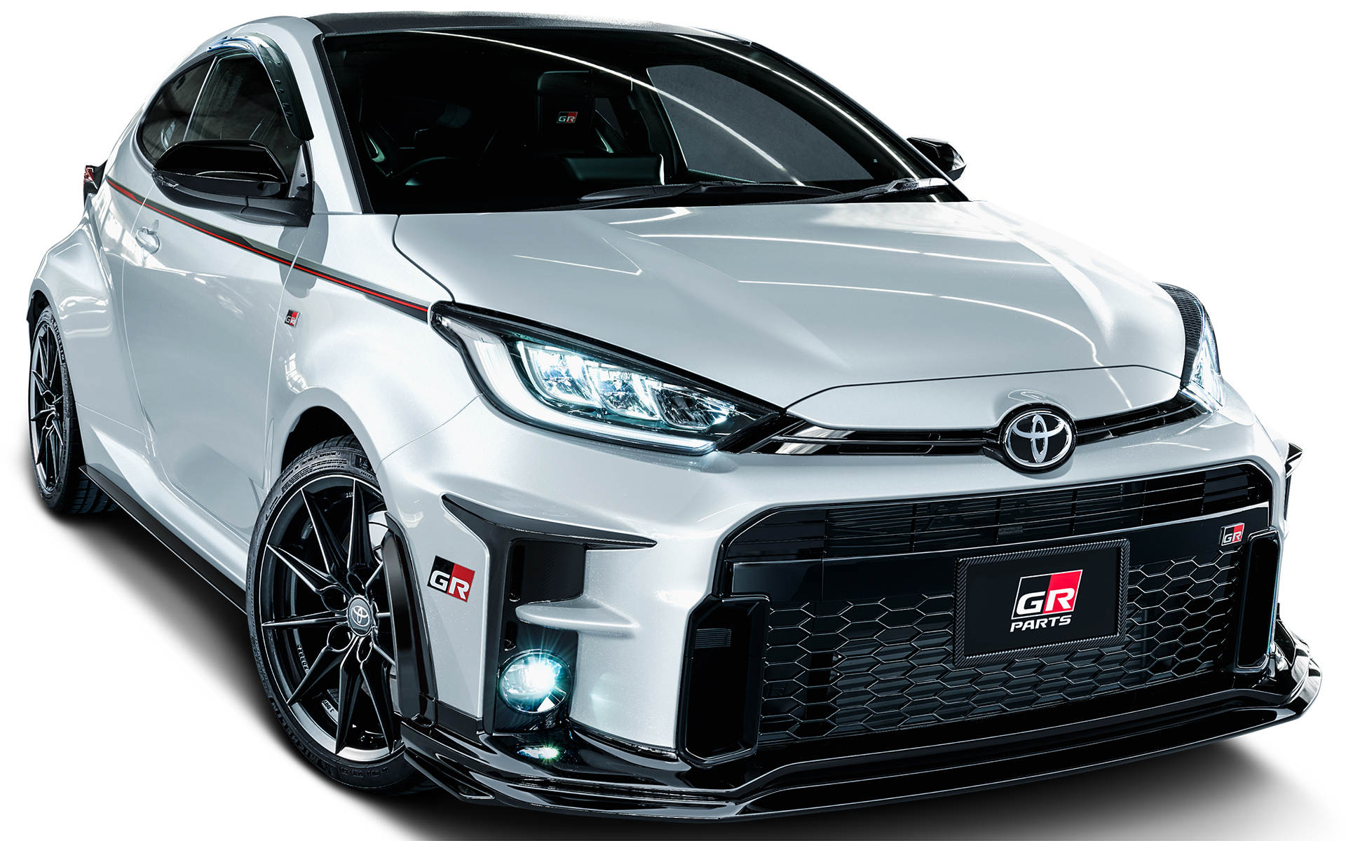 GR スポーツサイドバイザーの装着イメージ