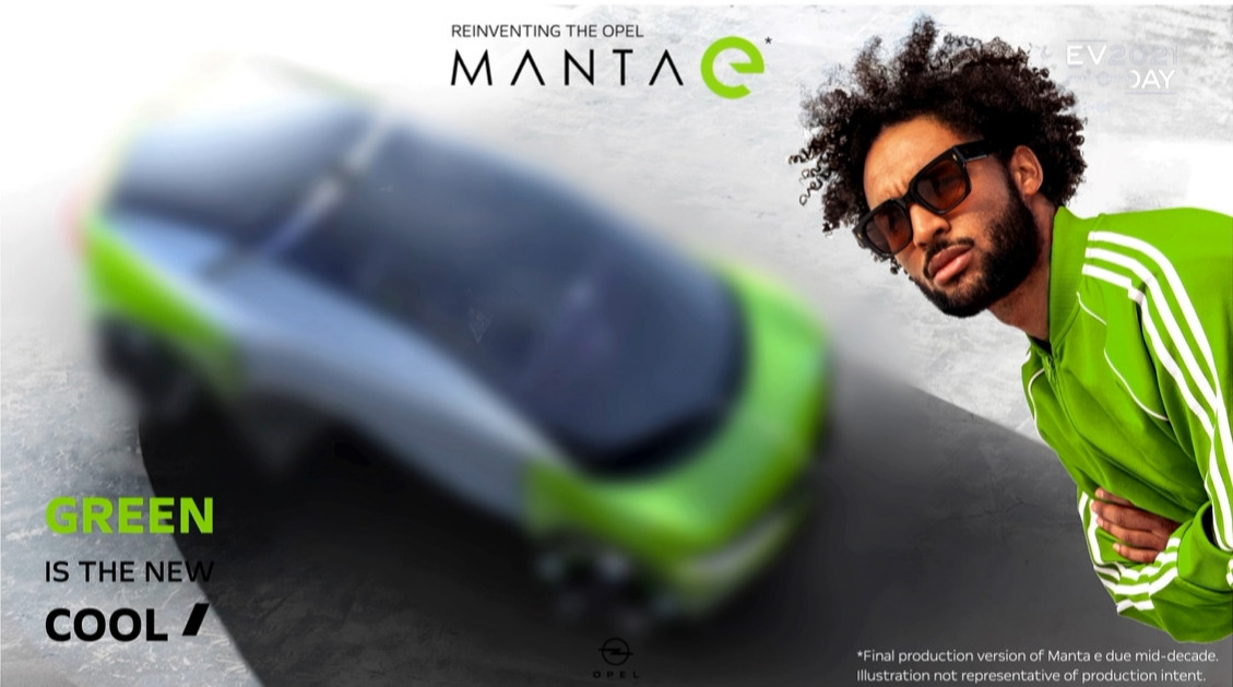 オペルはかつての名車「MANTA」のブランドを冠したMANTAeの計画を明らかに