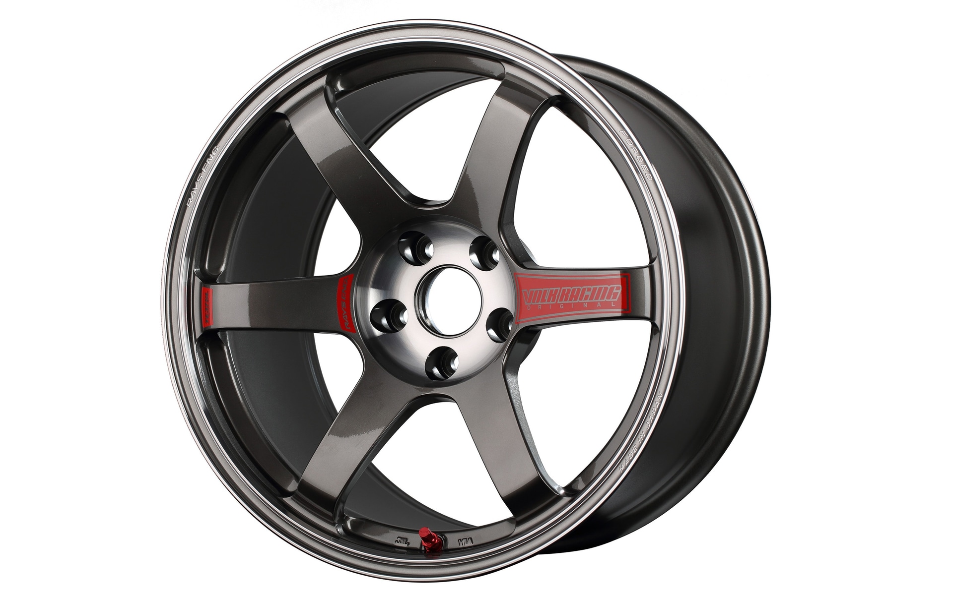 製造：鍛造、構造：1ピース、サイズラインアップ：18インチ、カラーバリエーション：プレスドグラファイト