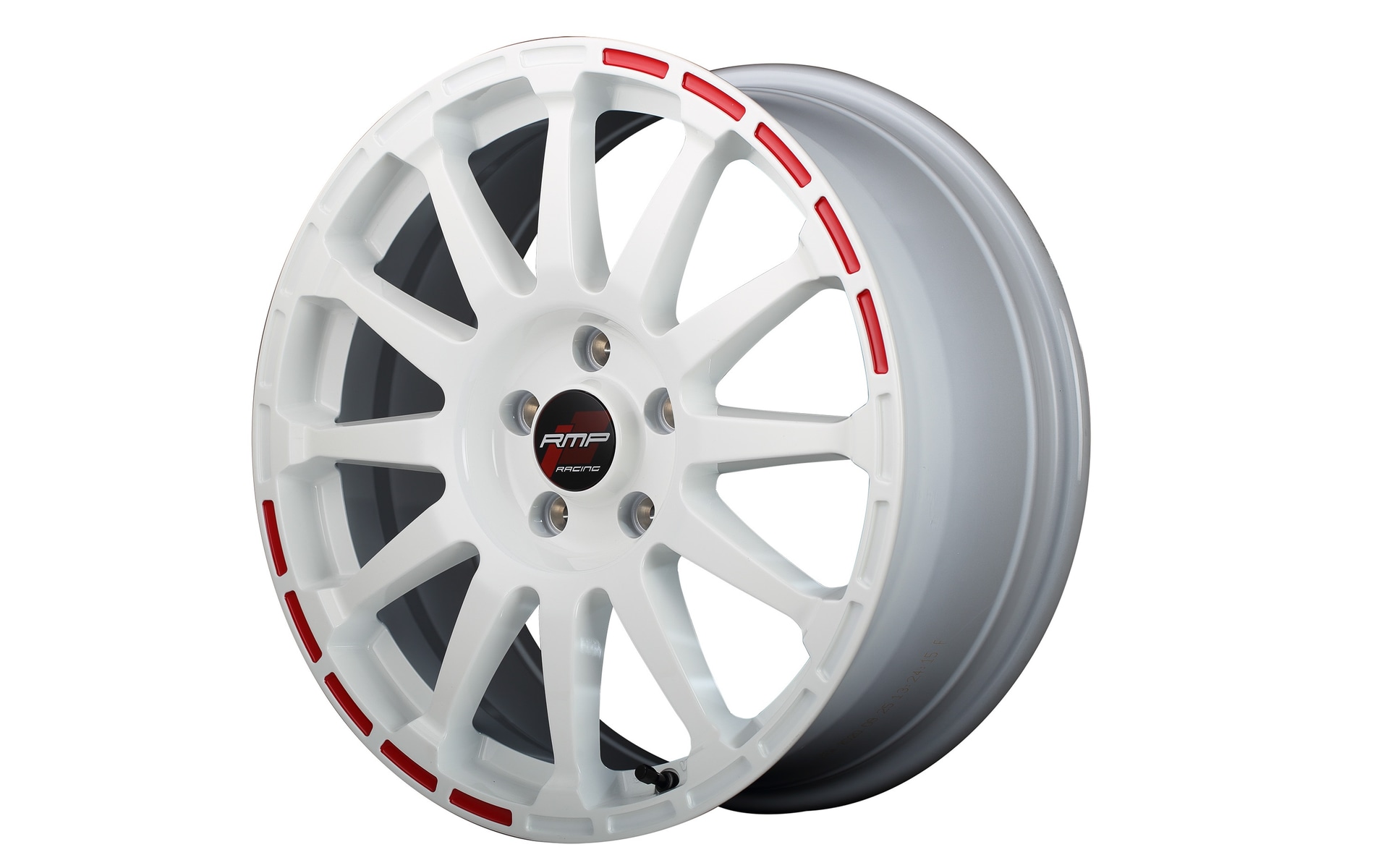 製造：鋳造、構造：1ピース、サイズラインアップ：16インチ～18インチ、カラーバリエーション：クリスタルブラック/ストロボレッド、ホワイト/ストロボレッド