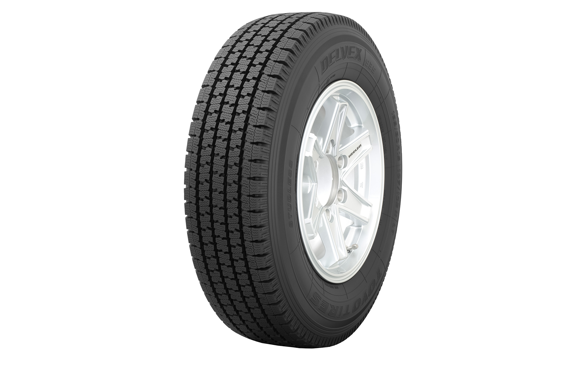 ビジネスバン・小型トラック用スタッドレスタイヤ「DELVEX 935」