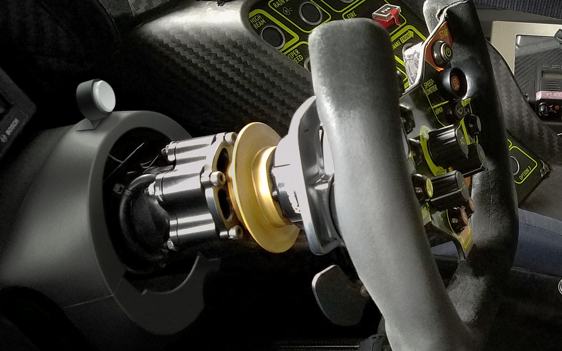 レーシングカーにも装着可能