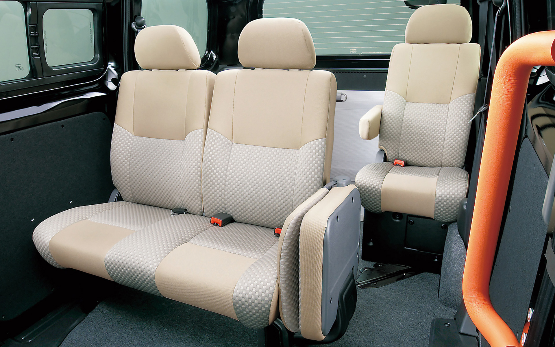 3種類の室内レイアウトを設定