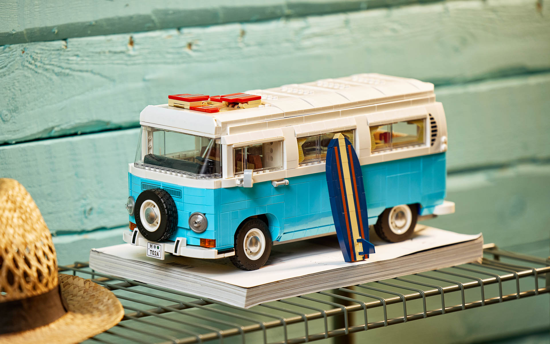 「レゴ フォルクスワーゲン タイプ2 バス キャンピングカー」