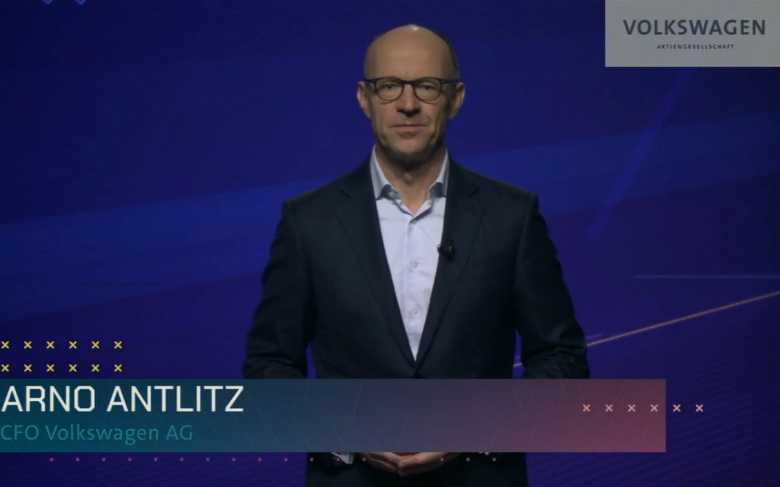 フォルクスワーゲン・グループ CFO（最高財務責任者） アルノ・アントリッツ氏
