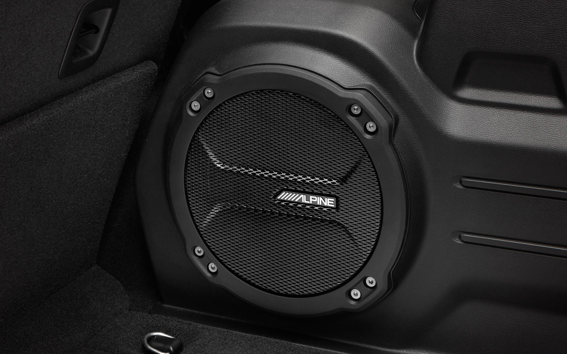 サブウーハー付アルパイン製プレミアムスピーカー
