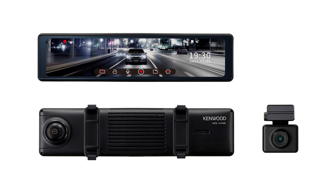 デジタルルームミラー型ドライブレコーダー「DRV-EM4700」