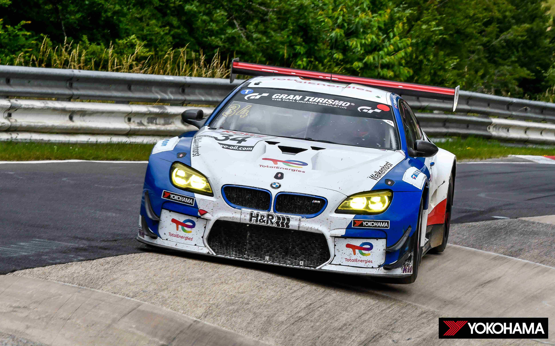「NLS」シリーズ第6戦で総合優勝した34号車「BMW M6 GT3」