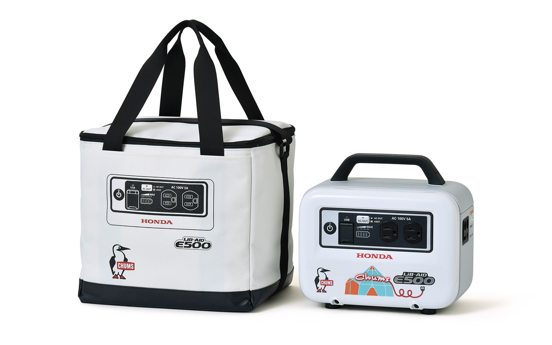 チャムスデザインの専用オリジナルケースも付属