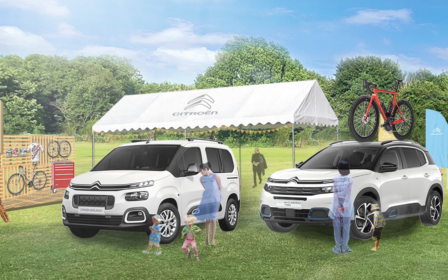 シトロエン出展ブースイメージ