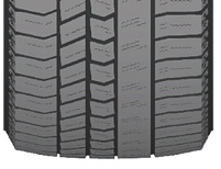 摩耗のイメージ。左から100％、50％、20％