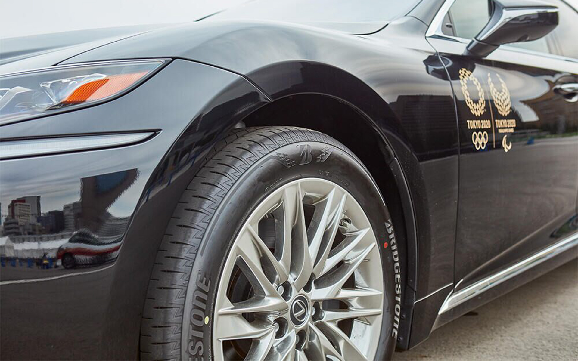 約3000台の大会公式車両にタイヤとタイヤメンテナンスサービスを提供