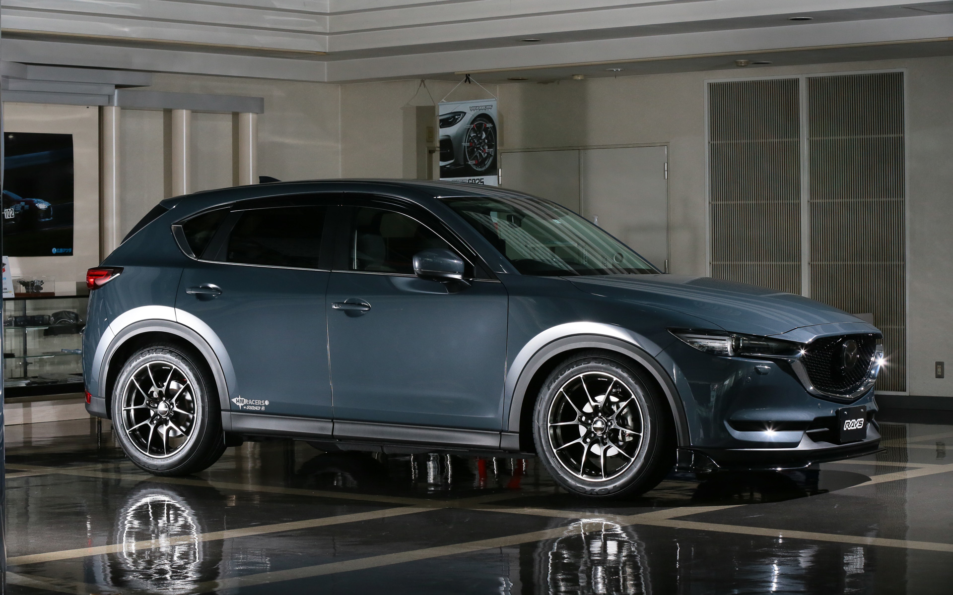 G025はSUVの「CX-5」にも絶妙にマッチする