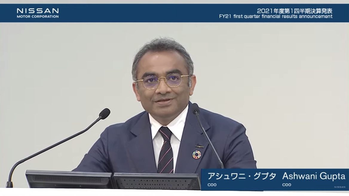日産自動車株式会社 COO アシュワニ・グプタ氏
