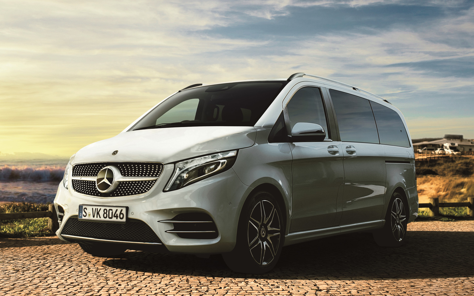 装備の一部改良が施されたメルセデス・ベンツ「Vクラス」