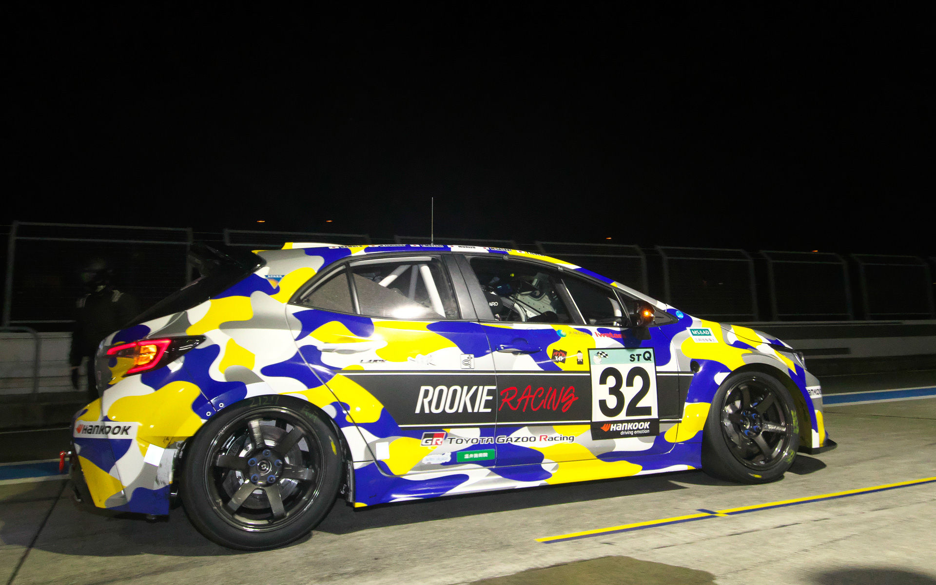 オートポリス戦は5時間の耐久レース。今回は夜間走行がないことや耐久性が確認できたことから、異なる仕様で登場するかもしれない（写真は富士24時間レース参戦時のもの）